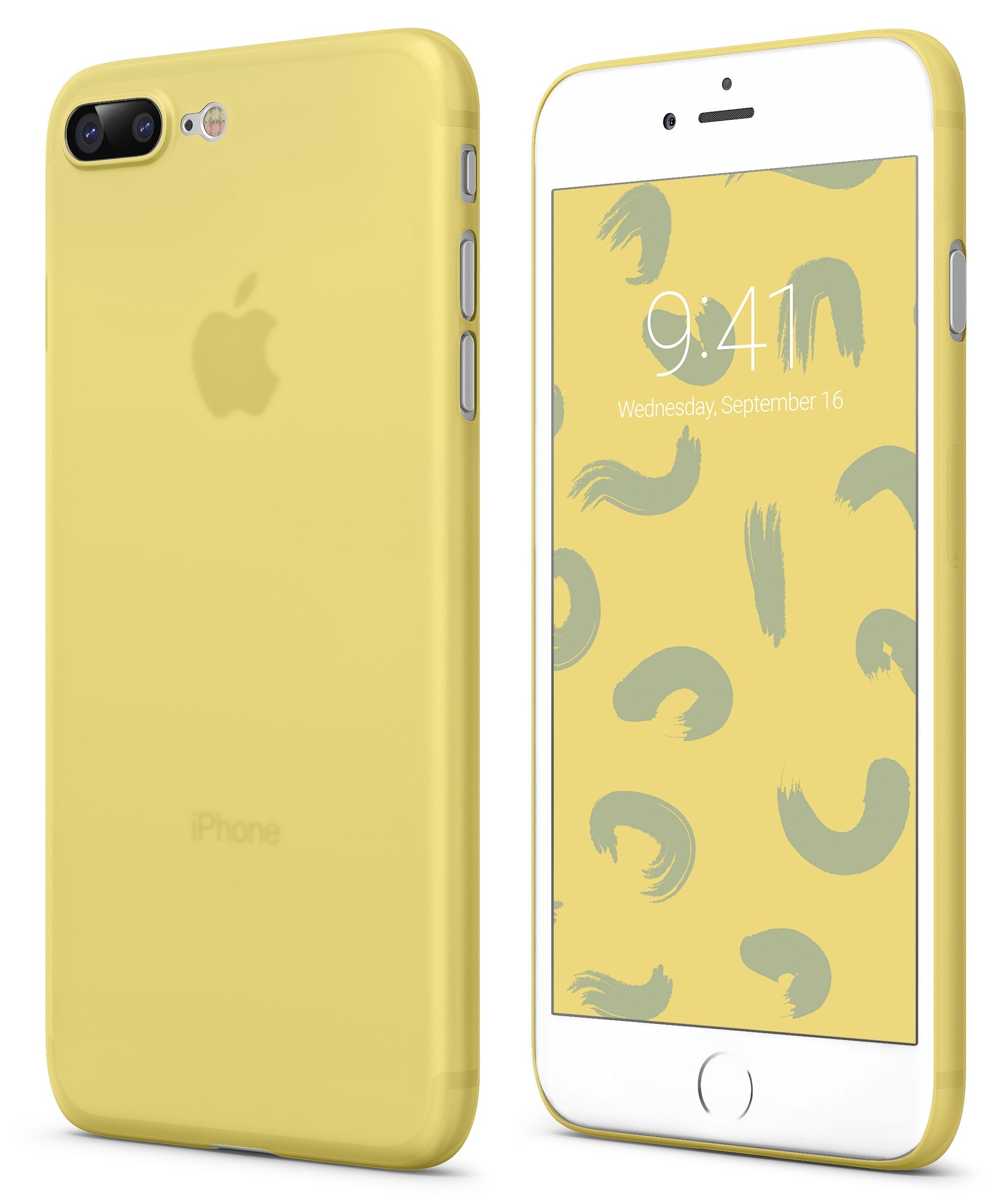 Чехол VIPE Ultra Slim Case Wispy Phone 7/8 Plus - Yellow, слайд 1