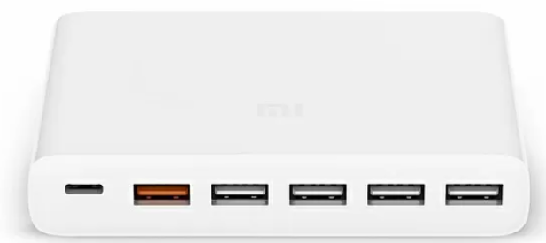 СЗУ Xiaomi Mi Charger 6 USB Quick Charge 60W White (CDQ06ZM), картинка 1