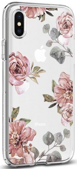 Чехол SGP iPhone X Liquid Crystal Aquarelle Rose, картинка 2