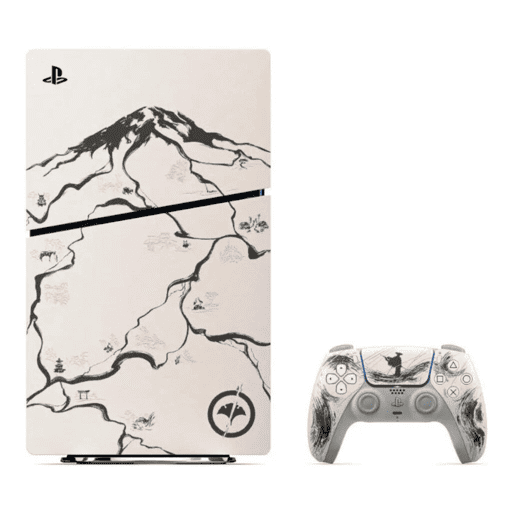 Игровая приставка Sony PlayStation 5 Slim 1Tb Ghost of Yotei Black Limited Edition + Ghost of Yotei, картинка 4