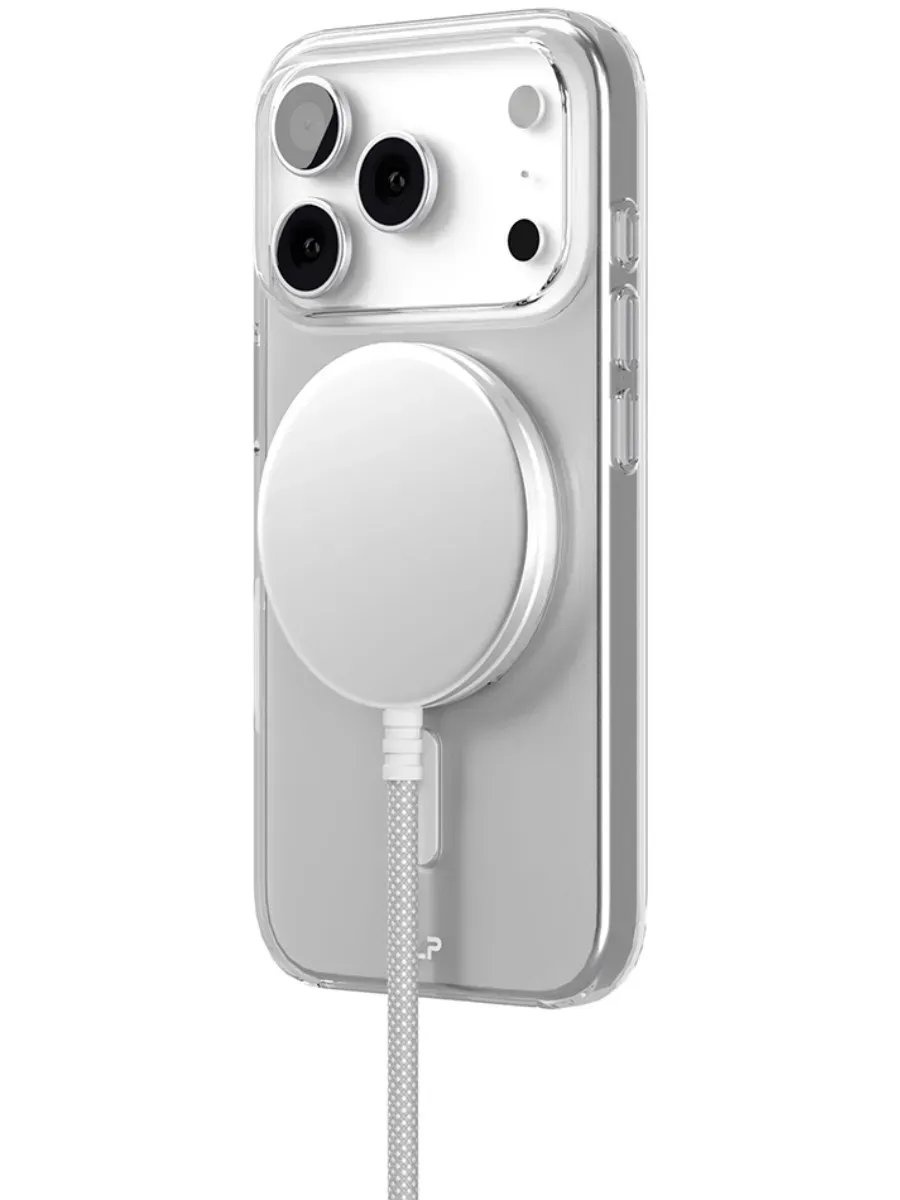 Чехол для iPhone 17 Pro Max VLP Puro Case c MagSafe, прозрачный, картинка 4