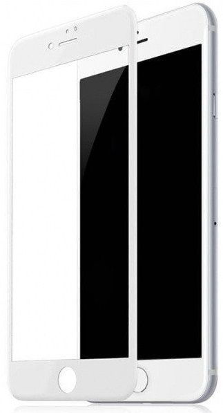 Защитное стекло iPhone 7/8 2.5D полноразмерное белое, картинка 1