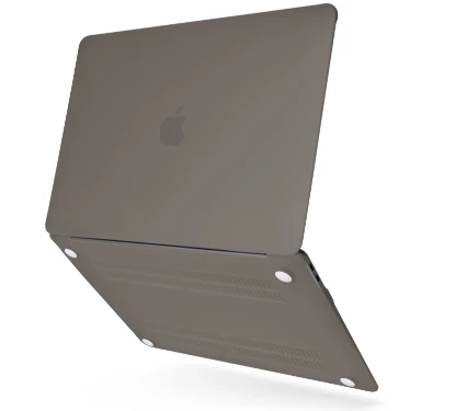 Чехол-накладка Gurdini для MacBook Air 13 2022 / 2024 / 2025, матовый серый, картинка 2