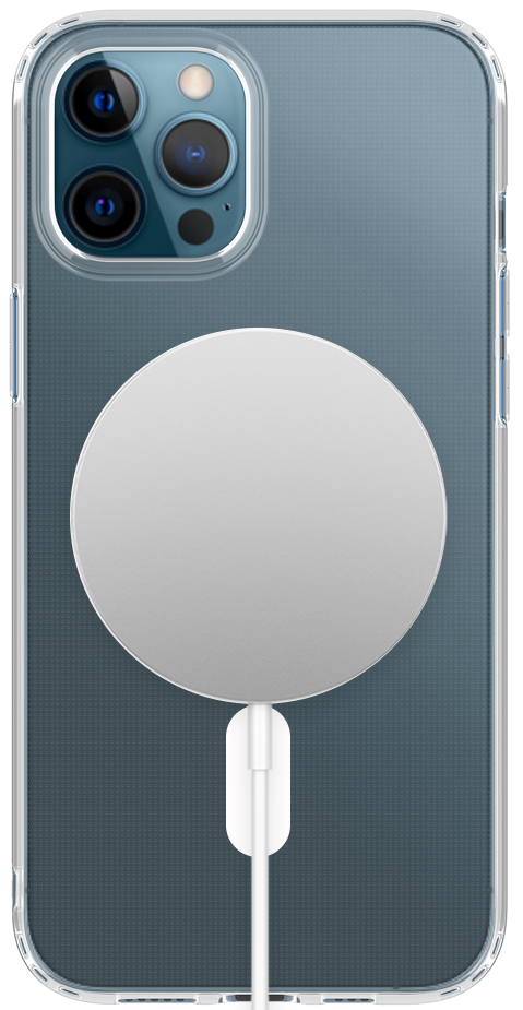 Чехол Deppa Gel Pro MagSafe для iPhone 12 Pro Max Прозрачный, картинка 3