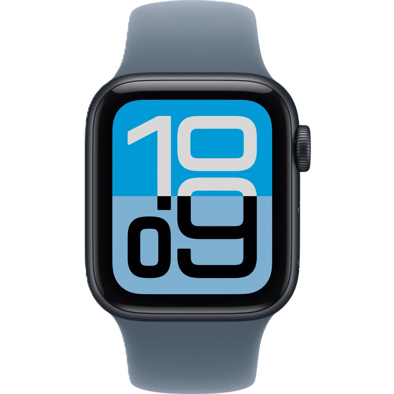 Apple Watch SE 2025, 44 мм, алюминий цвета «Midnight», спортивный ремешок цвета «Midnight» , картинка 2