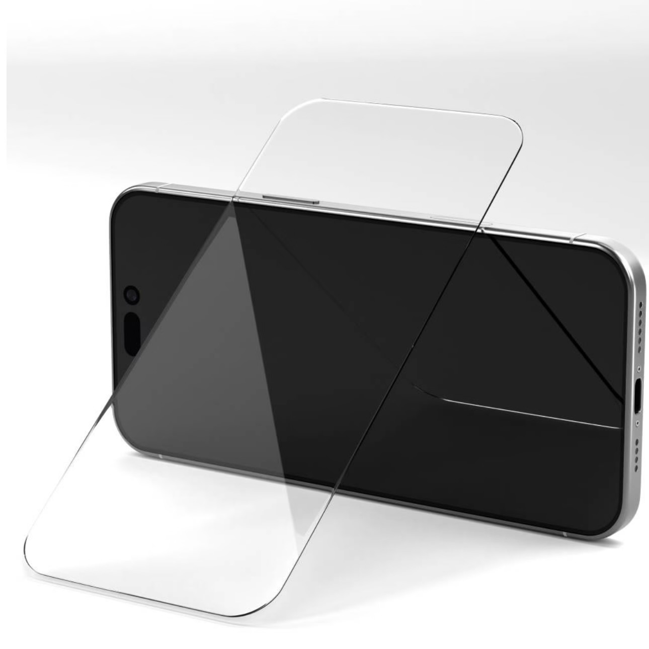 Защитное стекло VLP Ice Glass без рамки для iPhone 16 Pro Max, картинка 4