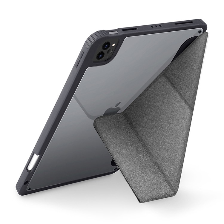 Чехол UNIQ Moven Shock Armor для iPad Pro 11 / Air 4 (2018-2022), темно-серый, картинка 3