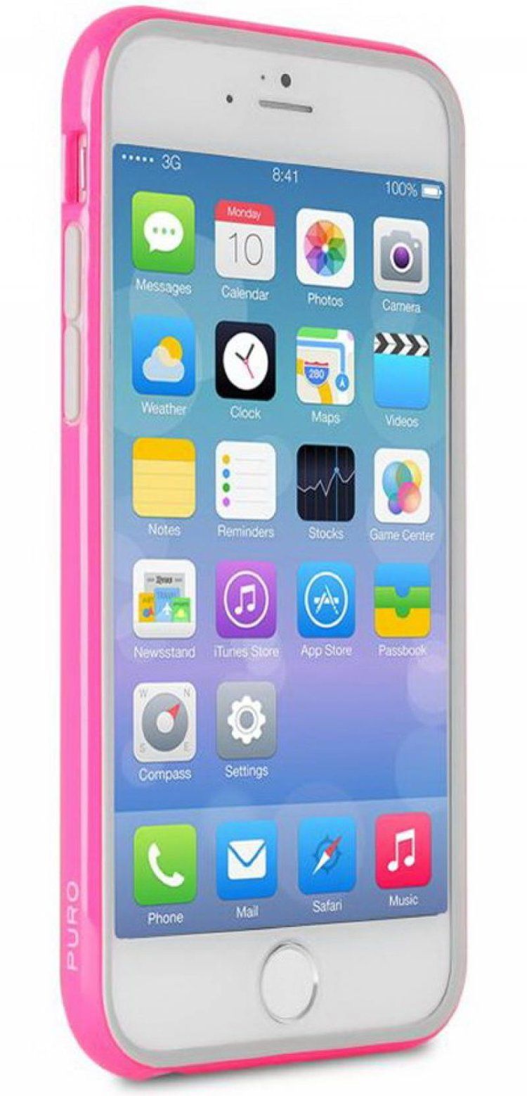 Чехол Puro Bumper iPhone 6 Plus - Pink, слайд 3