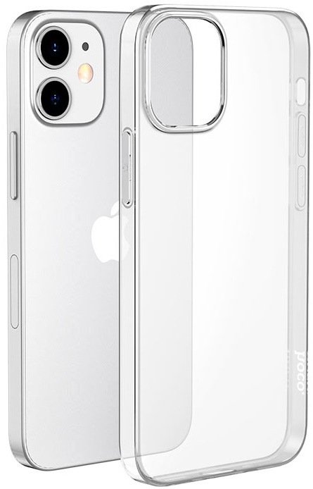 Чехол силиконовый HOCO iPhone 12 mini Creative TPU - Clear, картинка 1