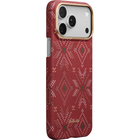 Чехол PITAKKA для iPhone 17 Pro Ultra-Slim Case Scarlett, картинка 1