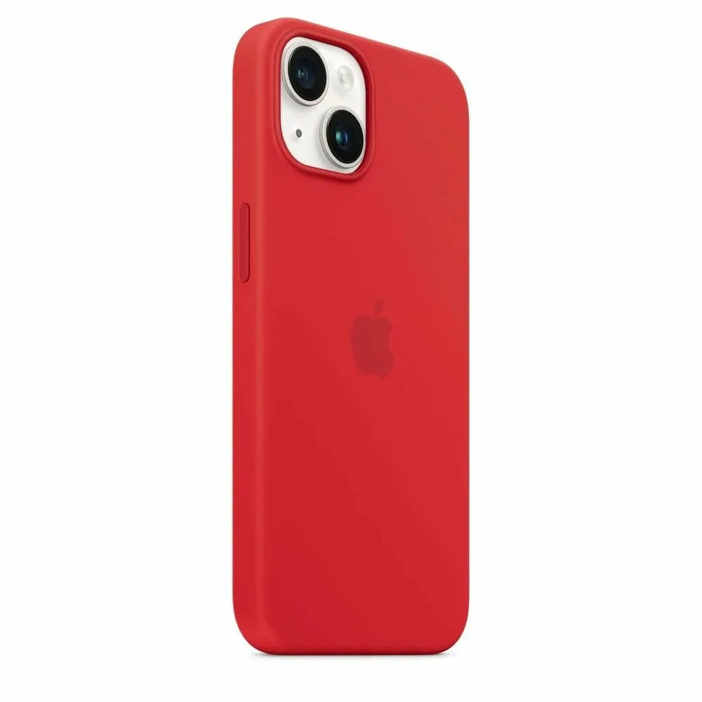 Чехол Apple iPhone 13 Pro Silicone Case красный, картинка 2
