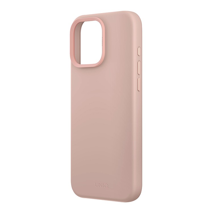 Чехол для iPhone 16 Pro UNIQ Lino Hue Magnets Pink, картинка 2
