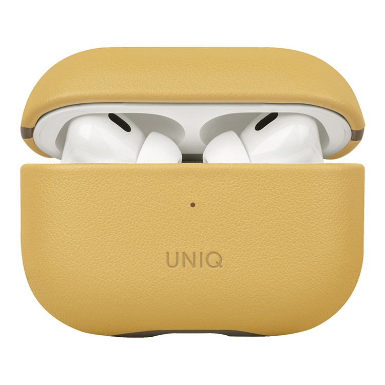 Чехол для AirPods Pro 2 UNIQ Lyden Canary Yellow Flint Grey, картинка 1