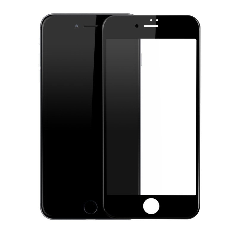 Защитное стекло iPhone 6/6S антишпион Black