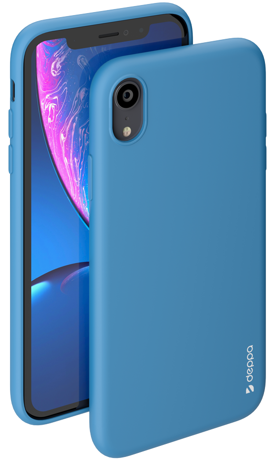 Чехол Deppa Gel Color Case для iPhone XR Голубой, картинка 1