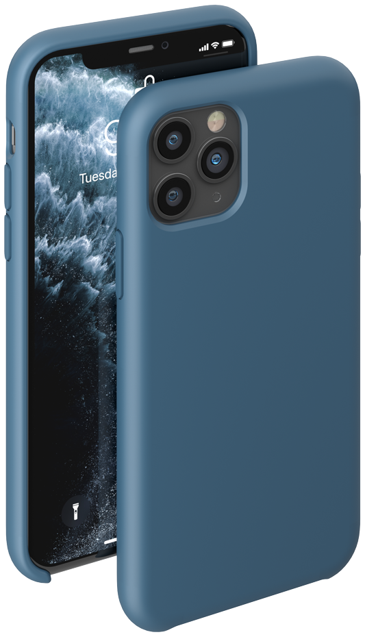 Чехол Deppa Liquid Silicone Case для iPhone 11 Синий