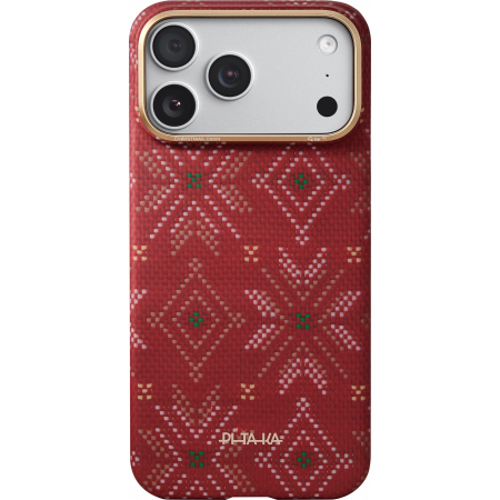 Чехол PITAKKA для iPhone 17 Pro Ultra-Slim Case Scarlett, картинка 5