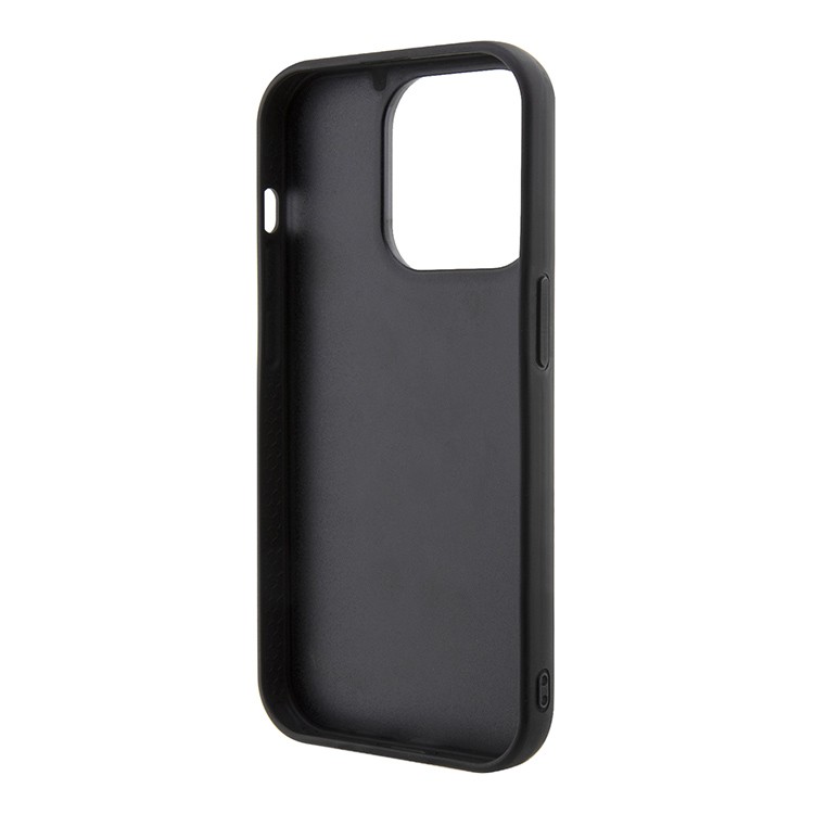 Чехол для iPhone 15 Pro Max KARL LAGERFELD 3D Rubber NFT Karl & Choupette Hard Black, картинка 4