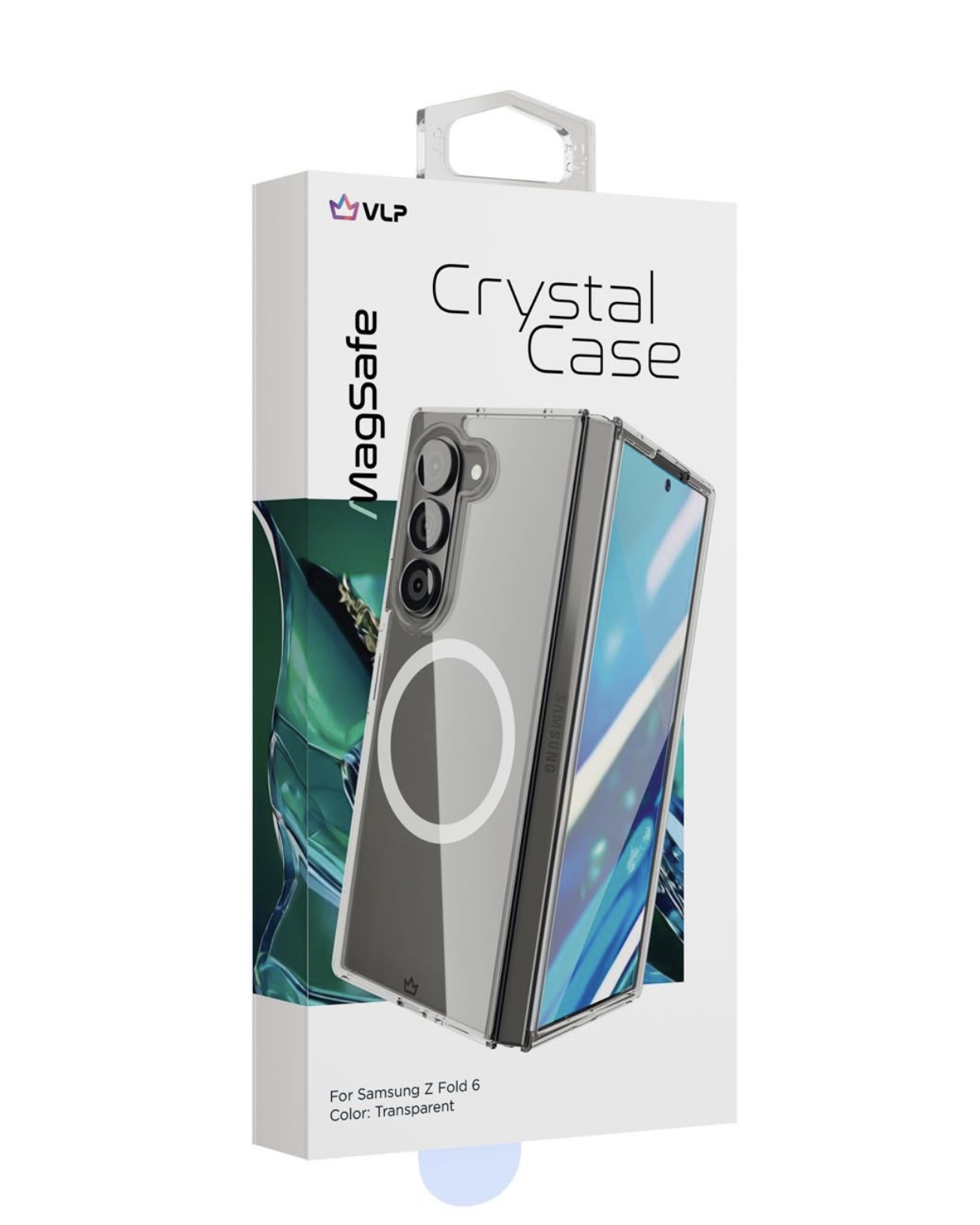Чехол для Samsung Z Fold6 VLP Flex Case, прозрачный, картинка 5