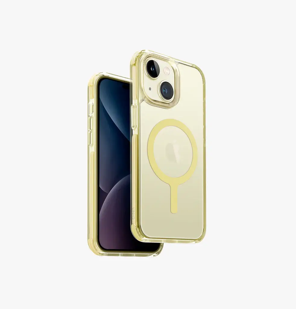 Чехол для iPhone 15 Plus UNIQ Combat Citron Yellow