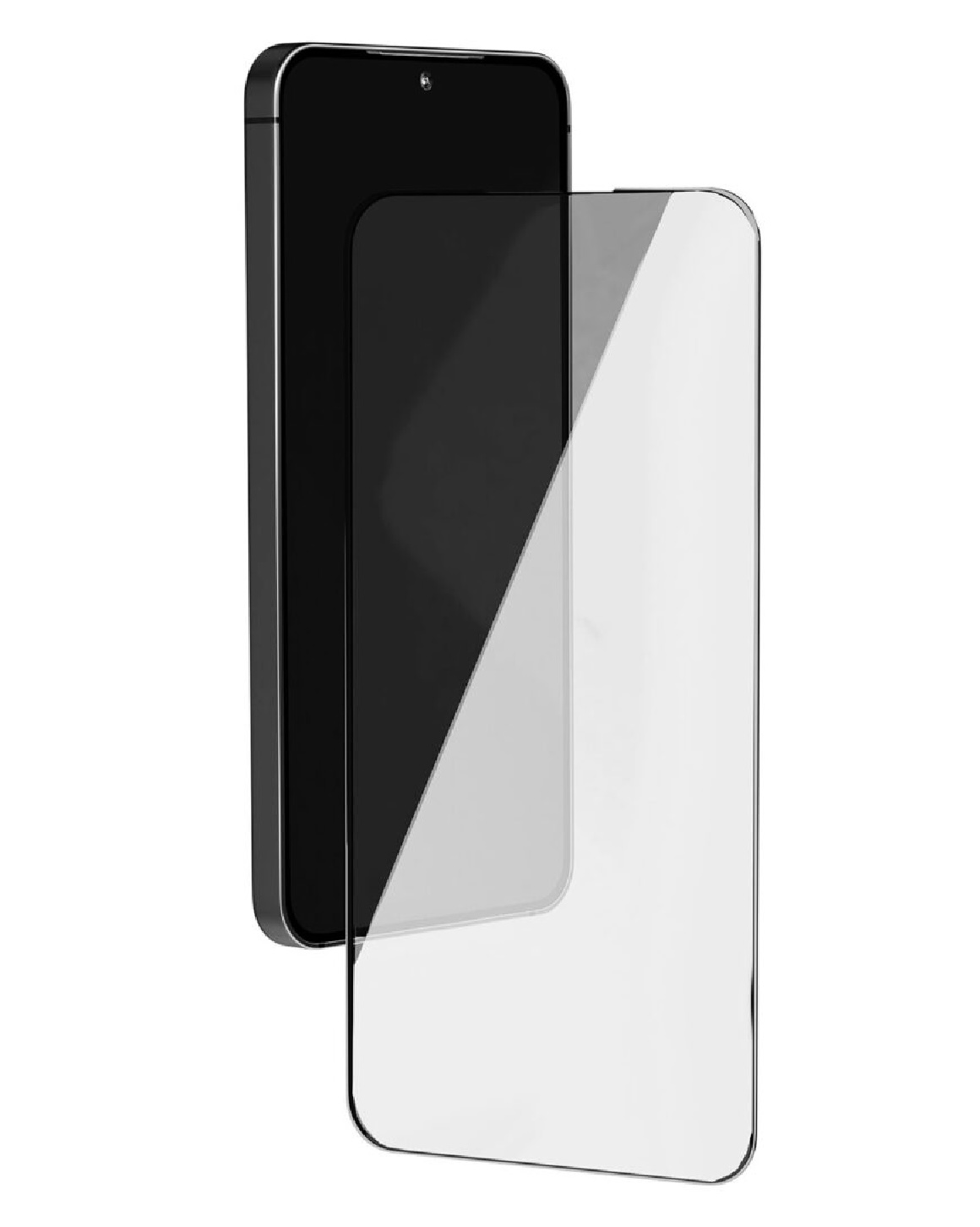 Защитное стекло VLP Premium Shield с черной рамкой для Samsung S24 Plus/S25 Plus