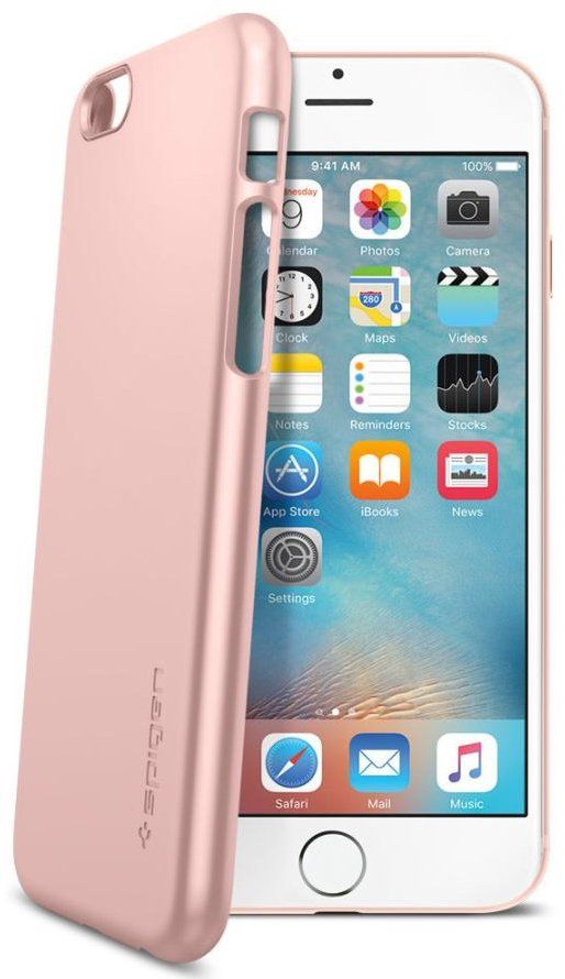 Чехол SGP iPhone 6S Thin Fit - Rose, картинка 2