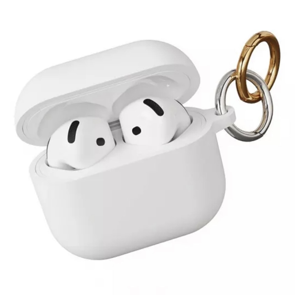 Чехол для AirPods 4 VLP Charm Case, белый, картинка 1