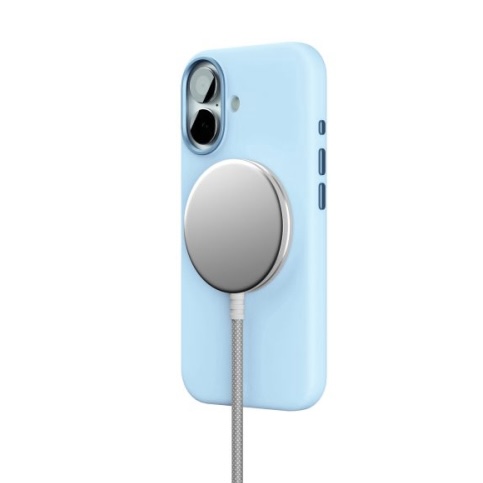 Чехол для iPhone 17 VLP Aster Pro Case c MagSafe, голубой, картинка 3