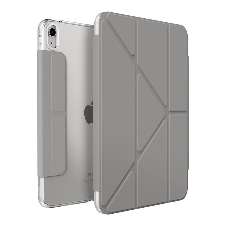 Чехол UNIQ Camden Secure Magnetic Closure для iPad 10.9 (2022), серый, картинка 1