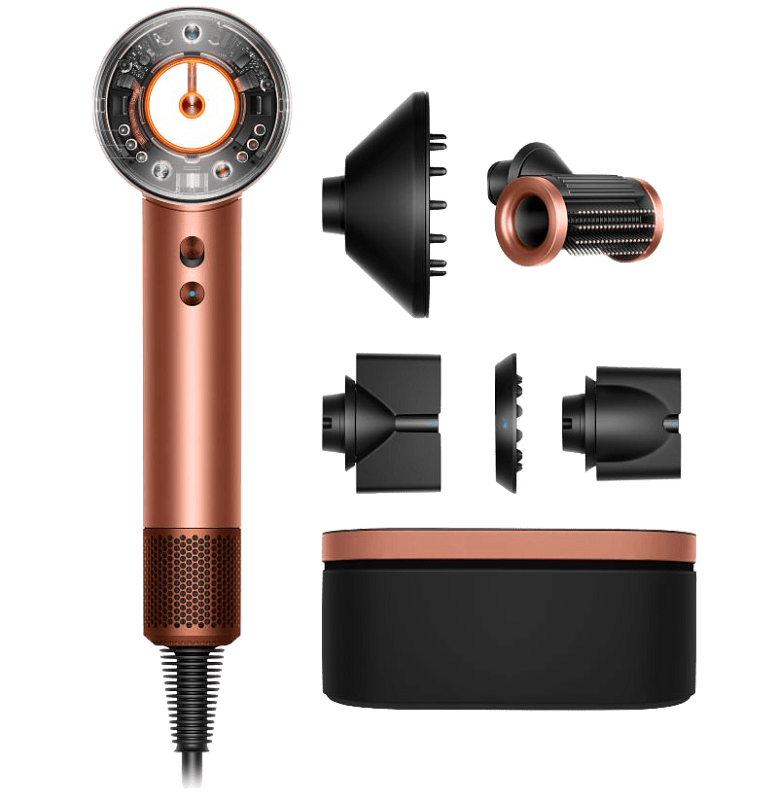 Фен Dyson Supersonic Nural HD16 (Amber Silk) - Подарочный кейс