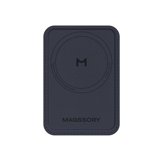 Чехол-бумажник Magssory Duo MagSafe с подставкой, Blue, картинка 3