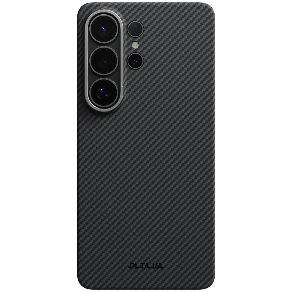 Чехол PITAKKA для Samsung S26 Ultra Ultra-Slim Case Black/Gray