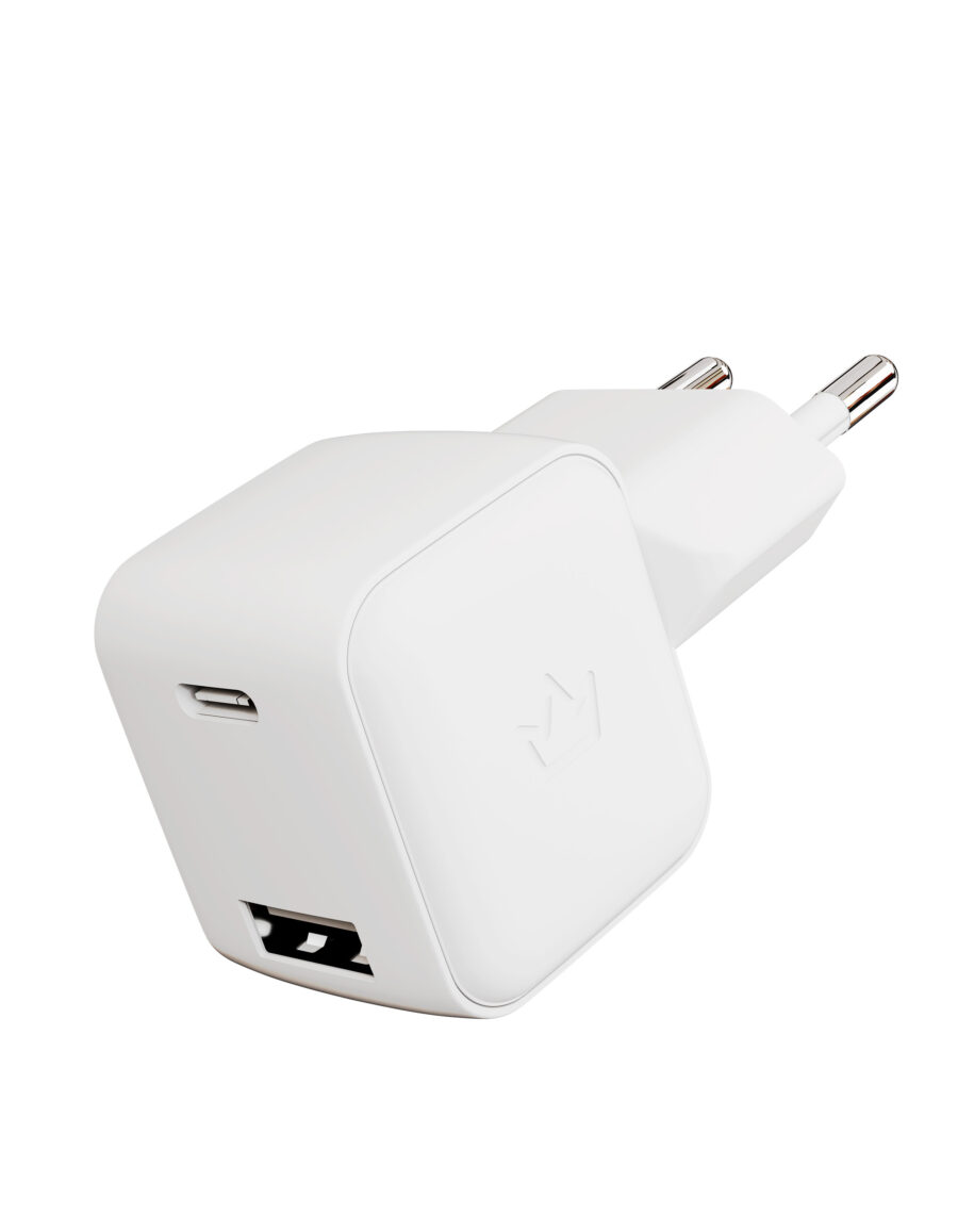 СЗУ VLP G-Charge 30Вт, USB-C+Type-C, белый