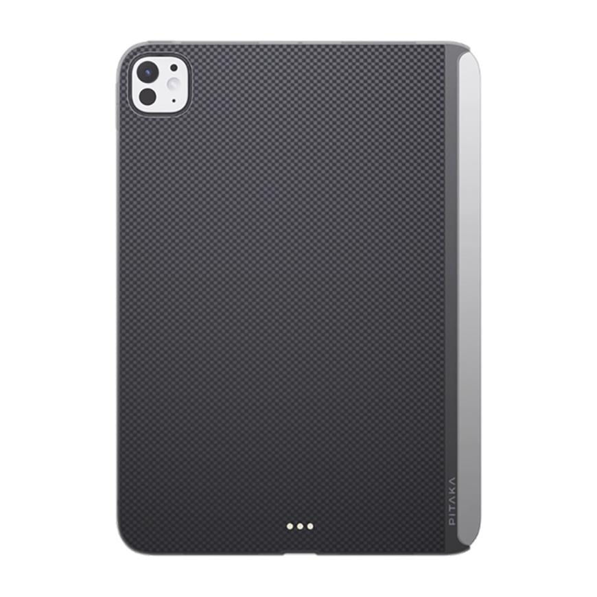 Чехол для iPad Pro 11, Pitakka MagEZ Case черно-серый, кевлар (арамид), картинка 1