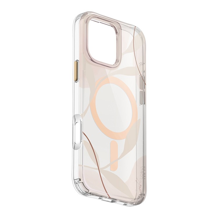 Чехол для iPhone 16 Pro UNIQ COEHL Savon Verdure Spring Blossom, картинка 2
