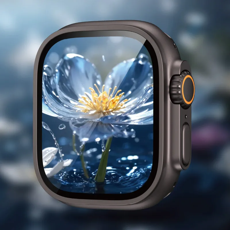 Защитное стекло для Apple Watch 42mm Keephone 3D Nanoflex, картинка 4