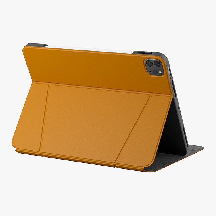 Чехол UNIQ Ryze Protect and Unfold into Multiple для iPad Pro 11 / Air 4 (2018-2022), оранжевый, картинка 4