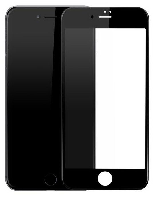 Защитное стекло Защитное стекло DEVIA 3D Tempered Glass iPhone 8 Plus  Black