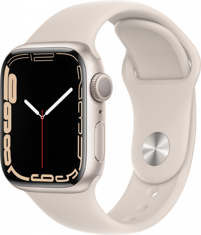 Apple Watch Series 7 45mm Starlight (Б/У) W32Y223XDD
