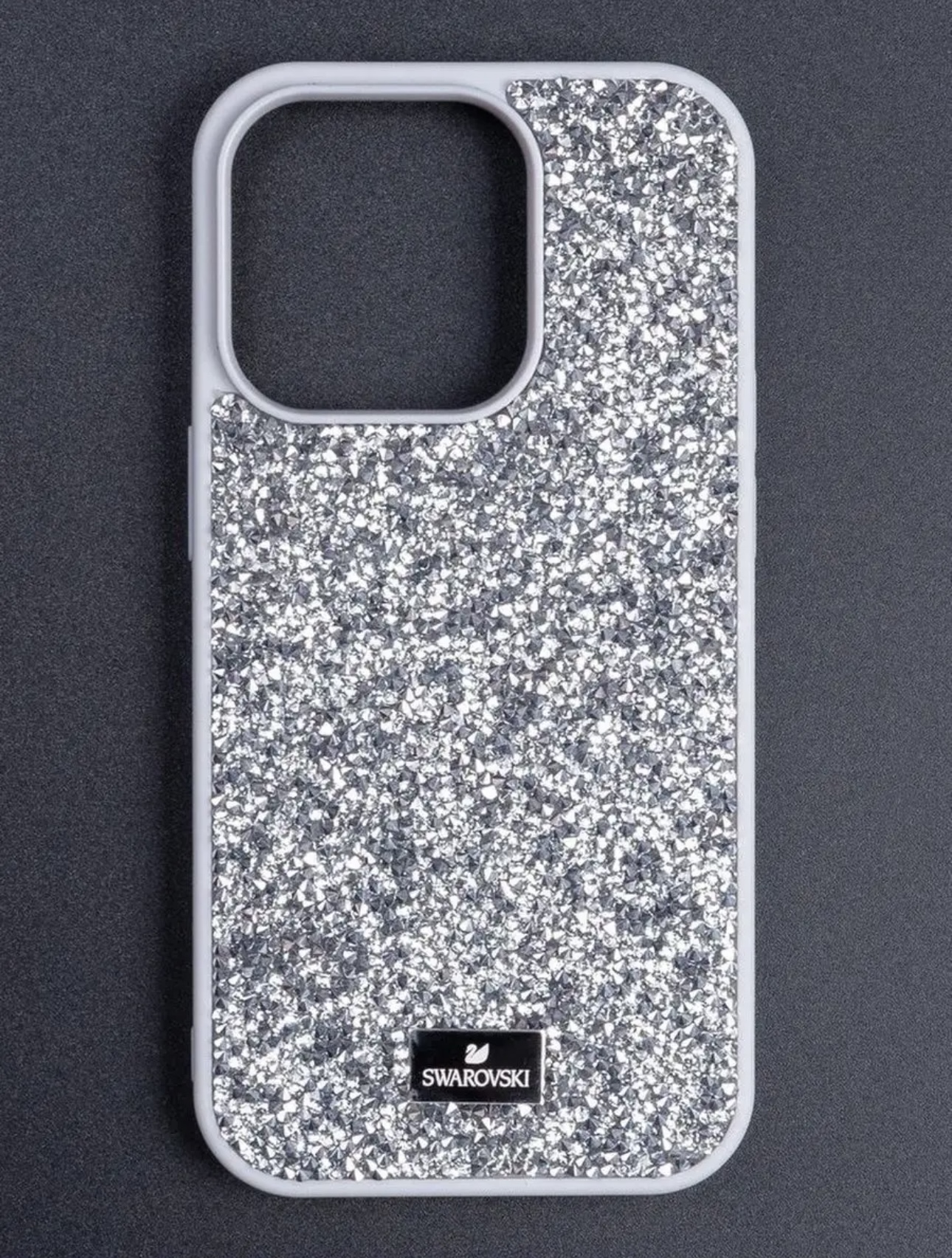 Чехол для iPhone 11 Swarovski и стекла на камеру Silver, картинка 1