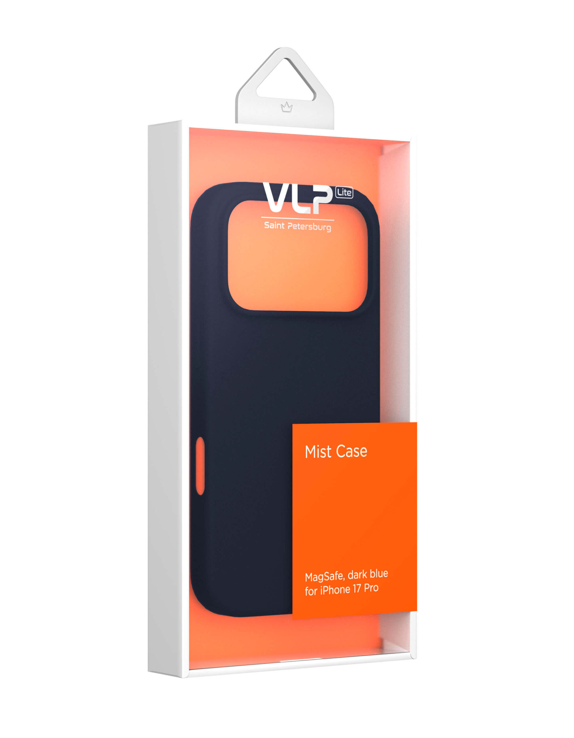 Чехол для iPhone 17 Pro VLP Lite Mist Case c MagSafe, темно-синий, картинка 5