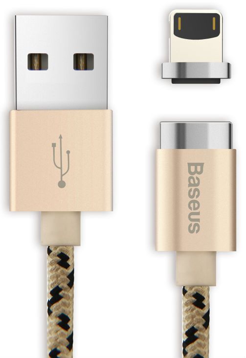 Кабель BASEUS Magnetic Lightning Cable 1.0m - Gold