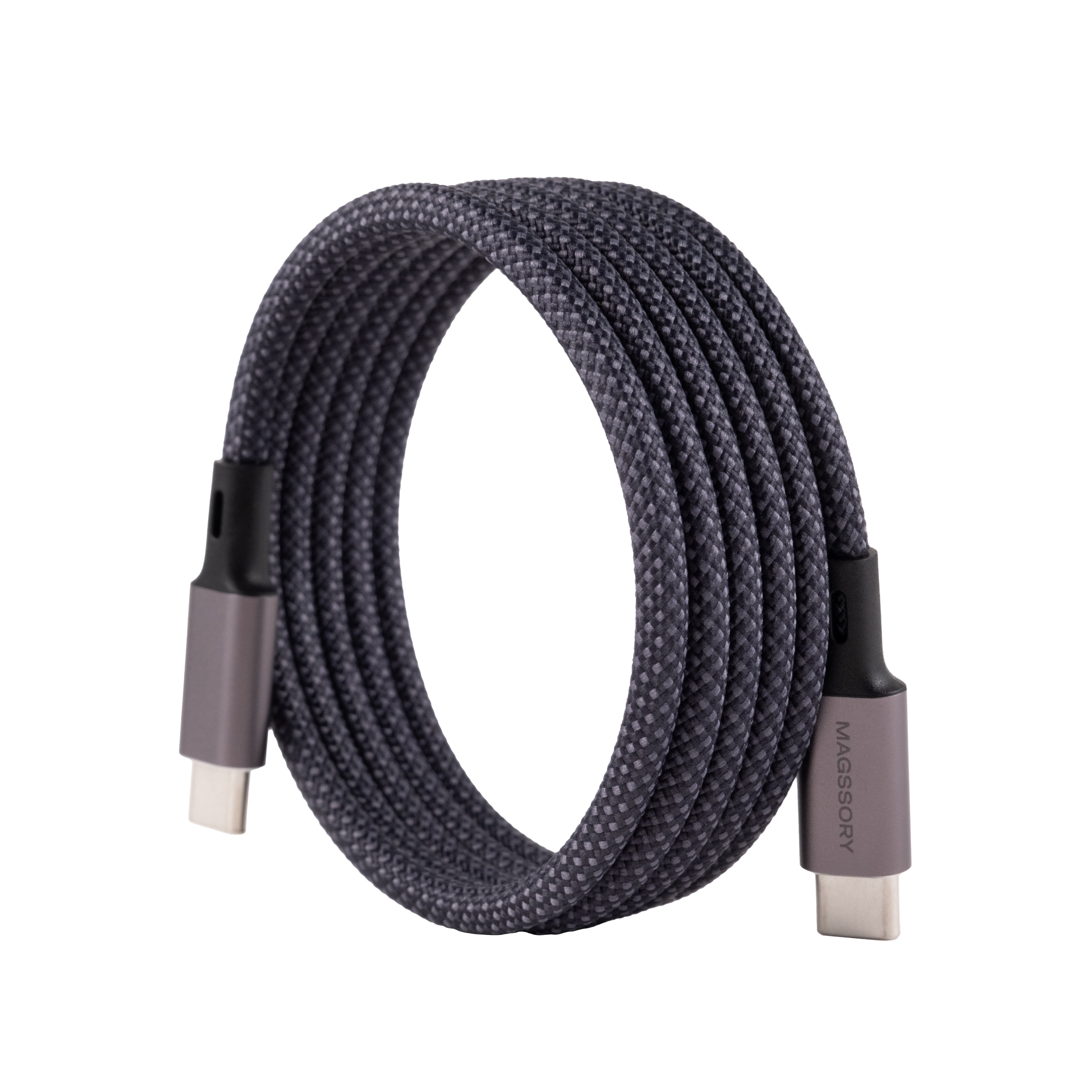 Складное Беспроводное зарядное устройство Magssory 3in1 Disc Pro Qi2 для Apple, Midnight, картинка 6