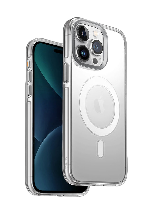 Чехол для iPhone 15 Pro Max UNIQ Calio Magnets Transparent, картинка 1