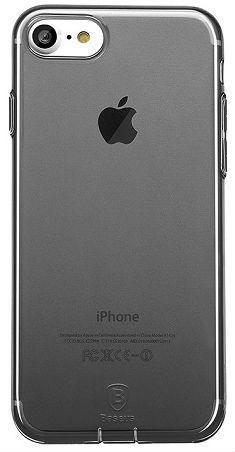 Чехол BASEUS Phone 7 Pluggy TPU Case - Black, слайд 1