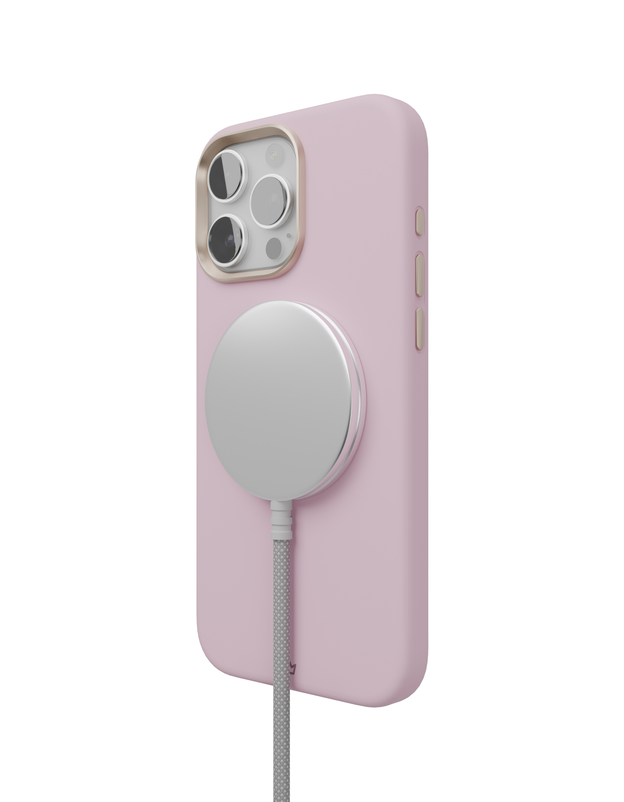 Чехол для iPhone 16 Pro Max VLP Aster Pro Case c MagSafe, розовый, картинка 4