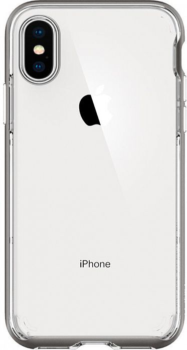 Чехол SGP iPhone X/XS Neo Hybrid Crystal Gunmetal, картинка 2