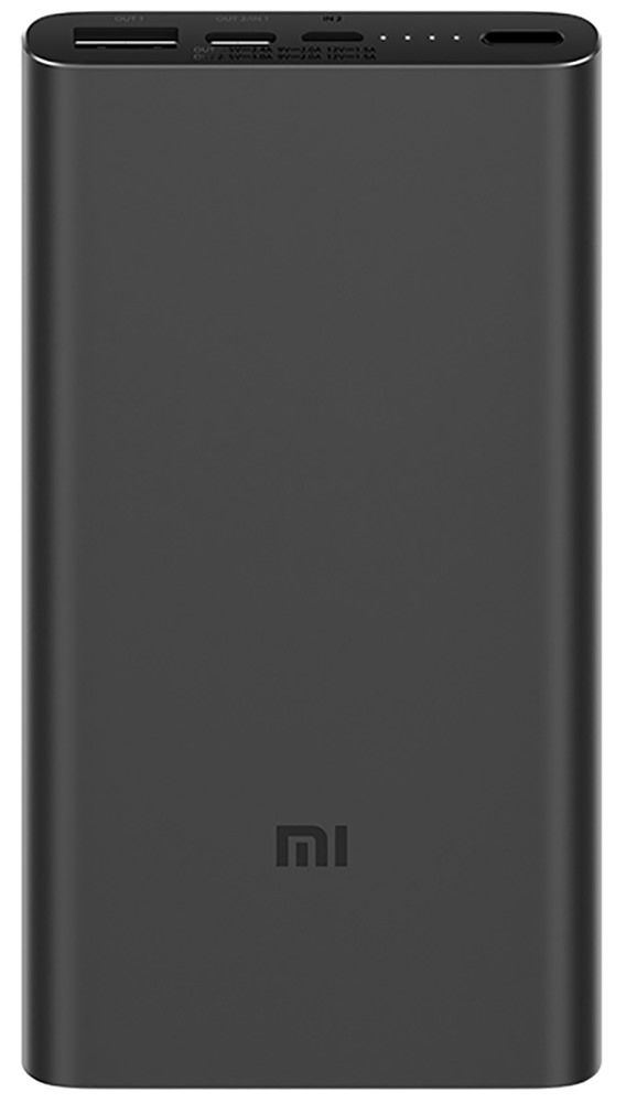 Внешний аккумулятор XIAOMI Mi Power Bank 3 10000 mAh чёрный