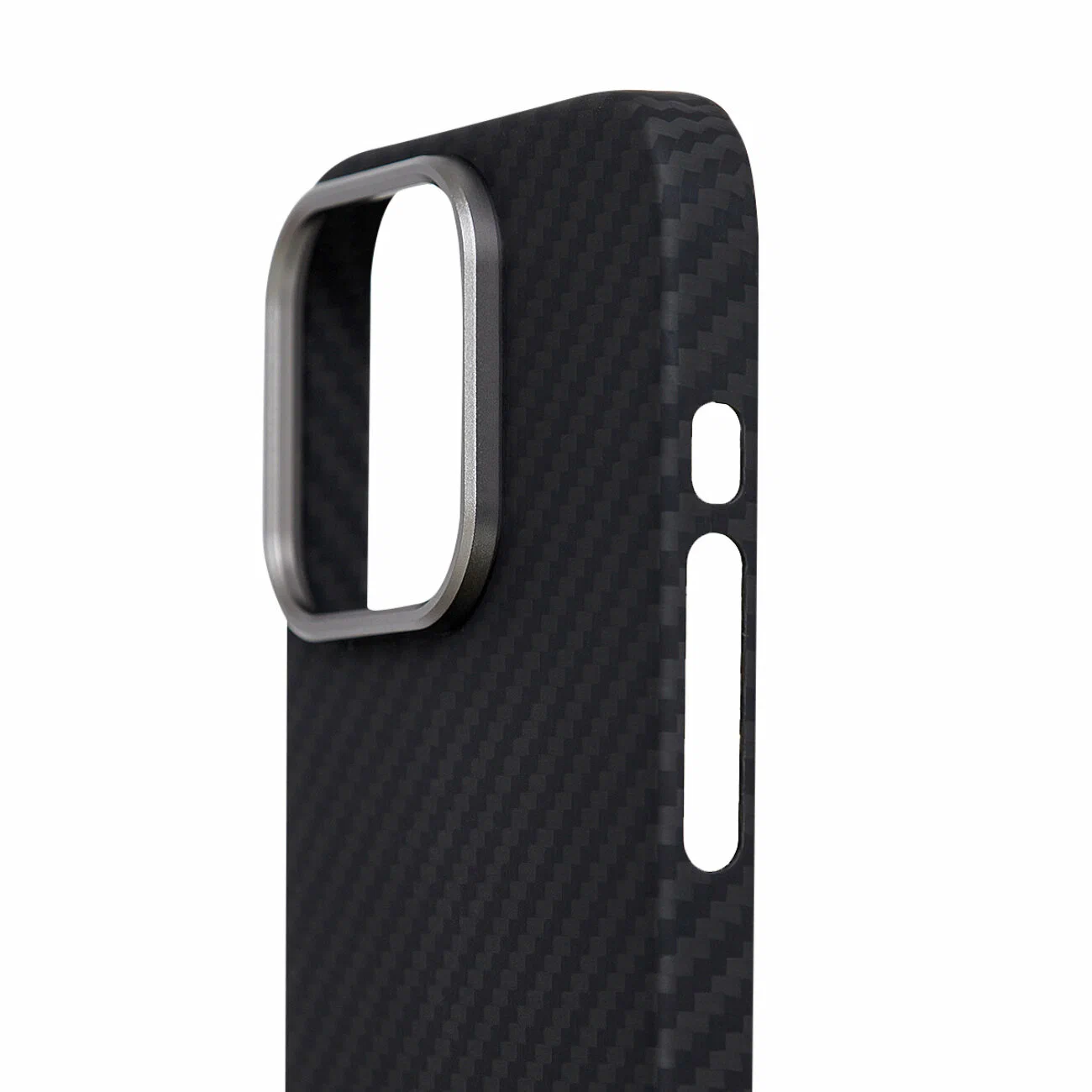 Чехол для iPhone 13 Knit KEVLAR черный, картинка 5