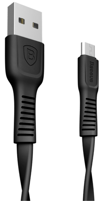 Кабель BASEUS Tough Series Micro USB Cable 1m - Черный